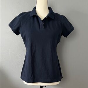 Vineyard Vines Navy Women's Short Sleeve Polo